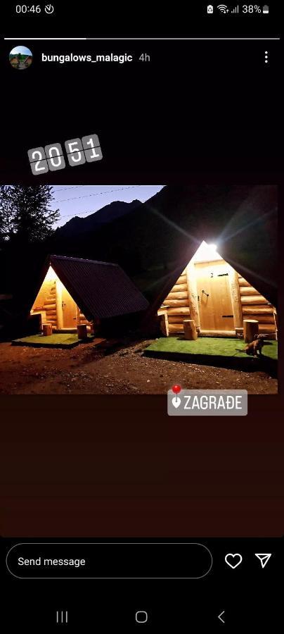 Bungalows Malagic Gusinje Dış mekan fotoğraf