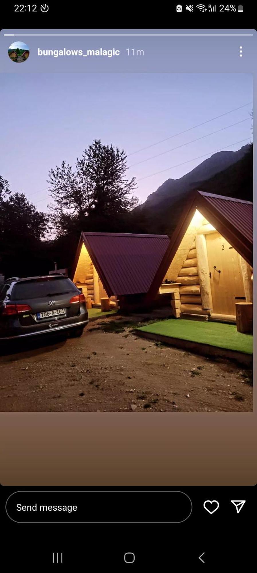 Bungalows Malagic Gusinje Dış mekan fotoğraf