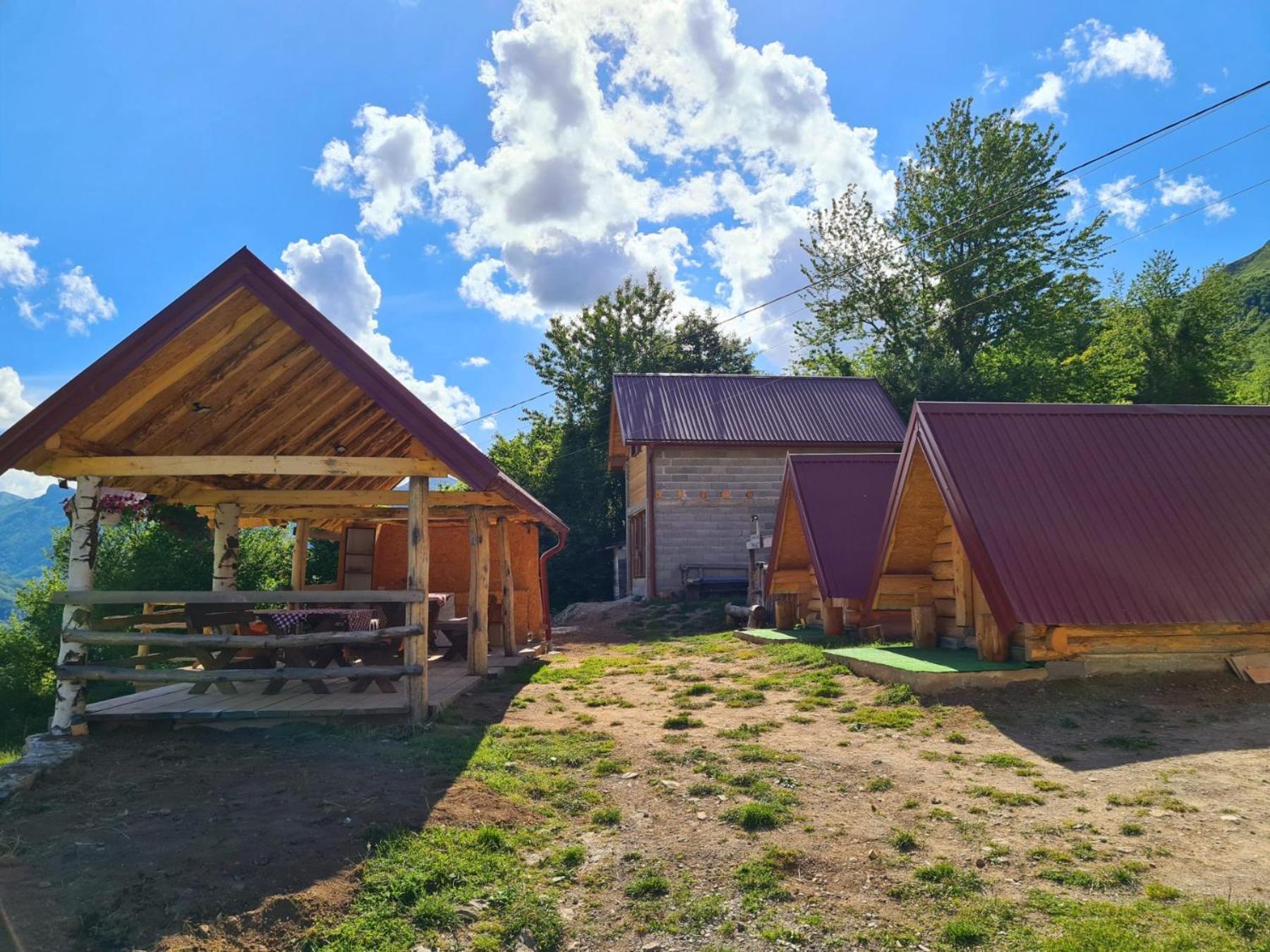 Bungalows Malagic Gusinje Dış mekan fotoğraf